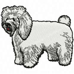 Dogs Embroidery Design 12